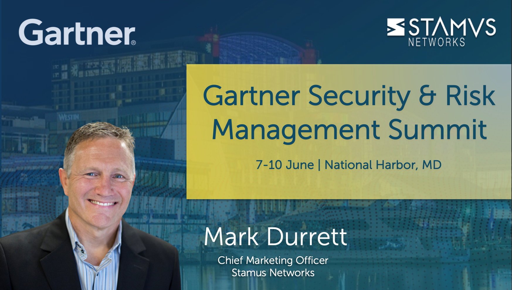 Stamus Networks at Gartner Security & Risk Management Summit 2022